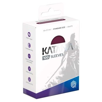 [UGD011430]Ultimate Guard 顏色卡套 Katana Sleeves Standard Size (100) - Radiant Plum