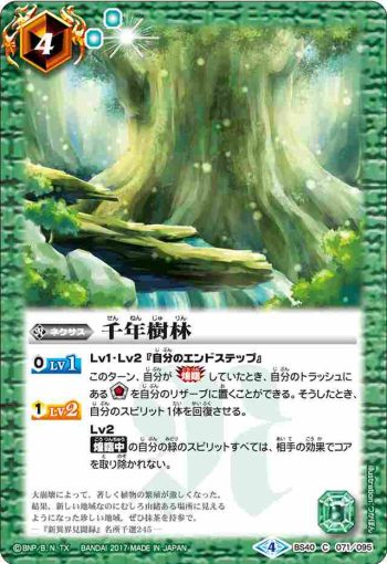 BS40-071 C 千年樹林(BS40收錄/2017年度版)