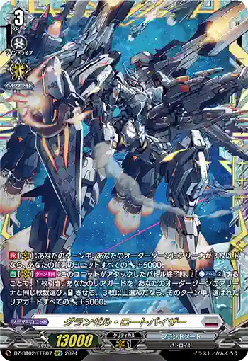 DZ-BT02/FFR07 グランゼル・ロートバイザー
