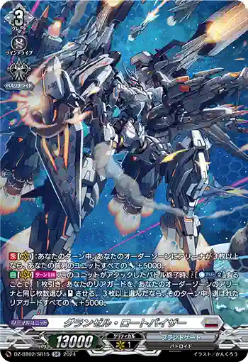 DZ-BT02/SR15 グランゼル・ロートバイザー