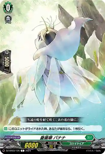 DZ-BT03/126 憂曇華 バナナ