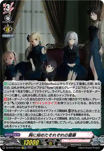 DZ-BT07/EX06 胸に秘めたそれぞれの葛藤