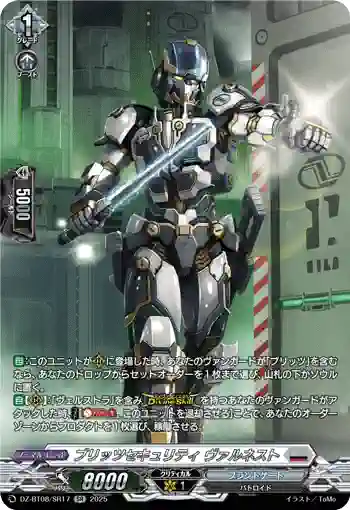 DZ-BT08/SR17 ブリッツセキュリティ ヴァルネスト
