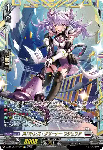 DZ-BT09/FFR09 スパトレス・クリーナー リジェリア