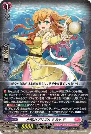DZ-LBT02/017 水面のプリズム ミルトア