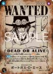 (WANTED異畫)OP13-120 SEC 薩波(傳承的意志【OP-13】)