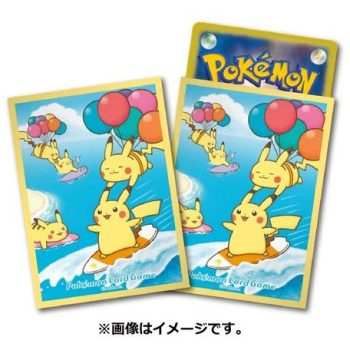 卡套 -なみのりピカチュウ＆そらをとぶピカチュウ-【寶可夢集換式卡牌遊戲】