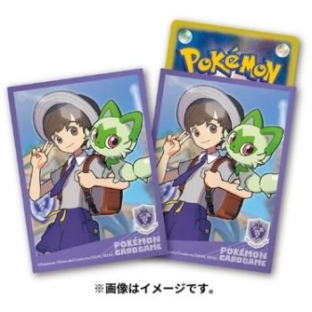 卡套 -POKÉMON TRAINERS ハルト＆ニャオハ-【寶可夢集換式卡牌遊戲】