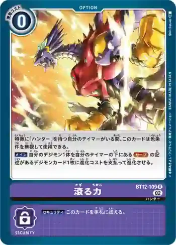 BT12-109 R 沸騰的力量(穿越時空[BT-12])