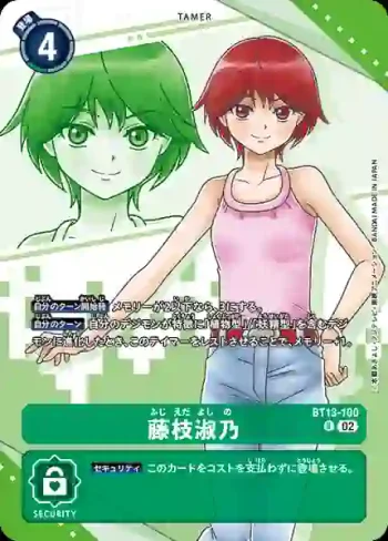 (異畫)BT13-100 R 藤枝淑乃(PREMIUM HEROINES SET [PB-18])