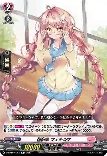 D-LBT03/065 情報通 フェデルマ