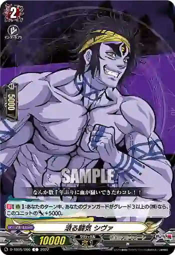 D-TB05/066 滾る闘気 シヴァ