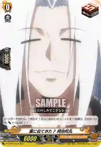 D-TTD04/013 葉に似てきた？ 阿弥陀丸