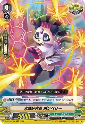D-VS04/077 実践研究員 ポンベリー