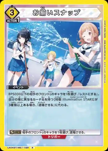 UA04BT/IMS-1-028 R 合體快照