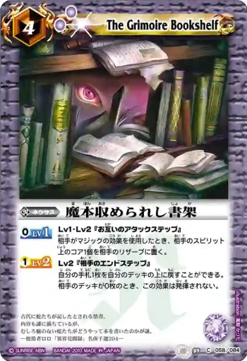 BS09-058 C 魔本収められし書架(ASIA收錄/2011年度版)