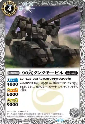 BS24-034 C 90式タンクモービル(BS24收錄/2013年度版)