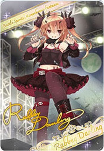 BSC40 金屬卡 D01-02 ［白黒幻奏］ラビィ・ダーリン(BSC40收錄/2023年度版)