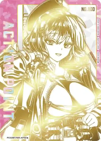 (異畫)PC02BT/NIK-AP02★ 行動值卡(勝利女神 : 妮姬)