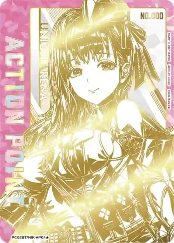 (異畫)PC02BT/NIK-AP04★ 行動值卡(勝利女神 : 妮姬)