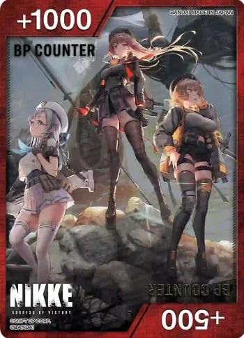 PC02BT/NIK BP計數卡【赤枠:3人】