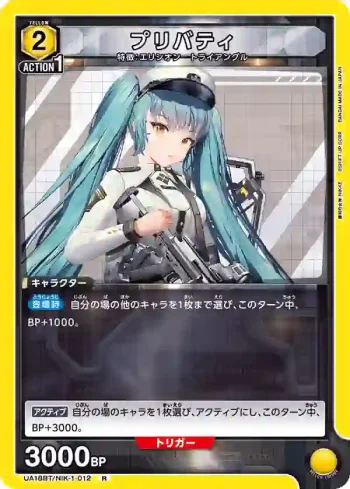 UA18BT/NIK-1-012 R プリバティ