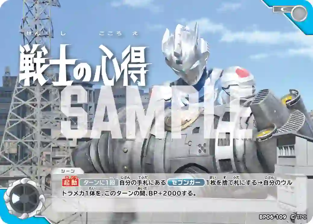 42c694672c900702d02911652b459ebd705c1636 BP06-109 C 戦士の心得