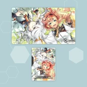 [EVX02]​官方遊戲墊板&卡牌套裝 蘇萊塔＆米奧莉奈【GUNDAM CARD GAME】