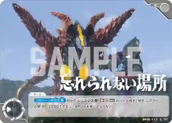 4e19e857d3932f835b556b74e09fb91b035e21f7 BP05-112 C 忘れられない場所