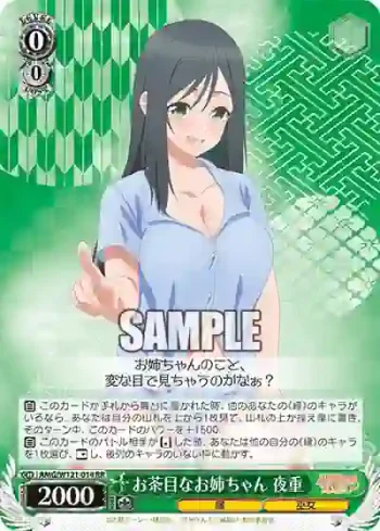 AMG/W121-014 RR お茶目なお姉ちゃん 夜重
