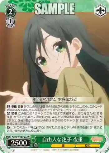 AMG/W121-022 R 自由人な迷子 夜重