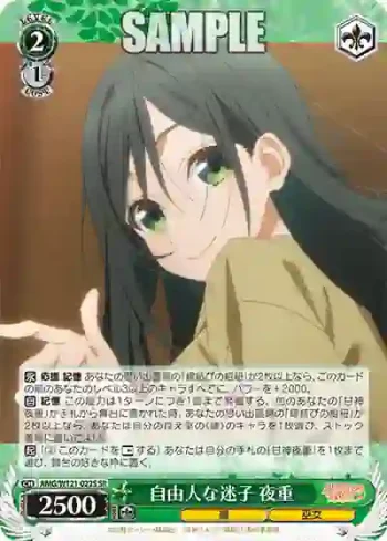 AMG/W121-022S SR 自由人な迷子 夜重