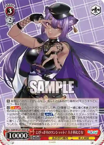 AOH/W127-066S SR とびっきりのワンショット！ 八十科むじな