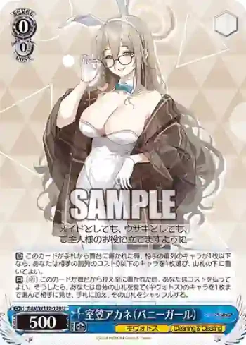 BAV/W112-120 U 室笠アカネ（バニーガール）