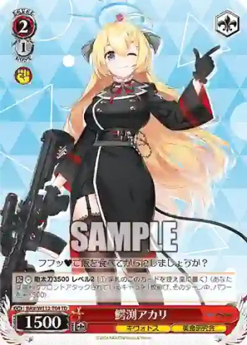 BAV/W112-T04 TD 鰐渕アカリ