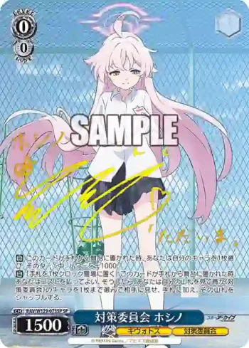 (簽名)BAV/W129-073SP SP 対策委員会 ホシノ