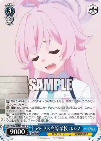 BAV/W129-079 R アビドス高等学校 ホシノ