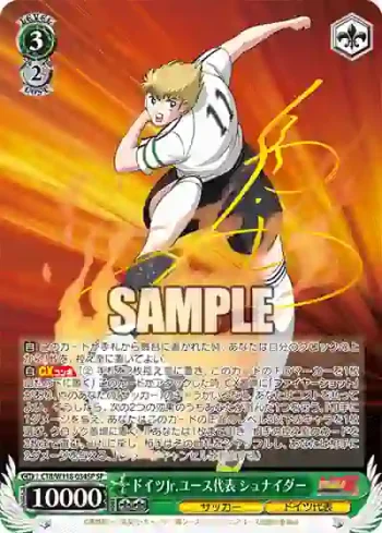 (簽名)CTB/W118-034SP SP ドイツJr.ユース代表 シュナイダー