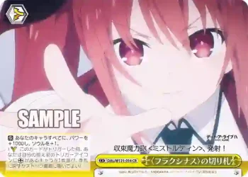 DAL/W131-014 CR 〈フラクシナス〉の切り札