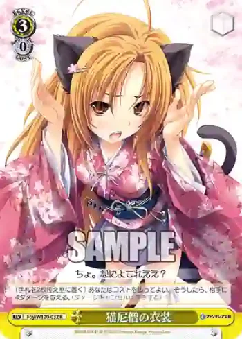 Foy/W120-032 R 猫尼僧の衣装