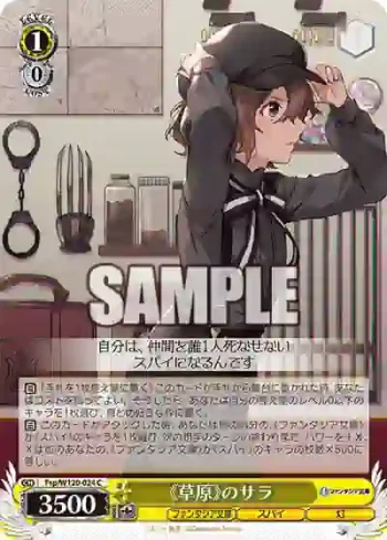 Fsp/W120-024 C 《草原》のサラ