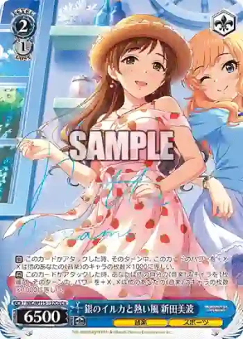 IMC/W115-132Co Co 銀のイルカと熱い風 新田美波