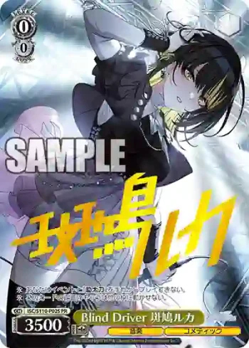 ISC/S110-P02S PR Blind Driver 斑鳩ルカ