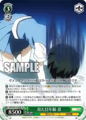 KMS/W133-044S SR 見た目年齢 忍