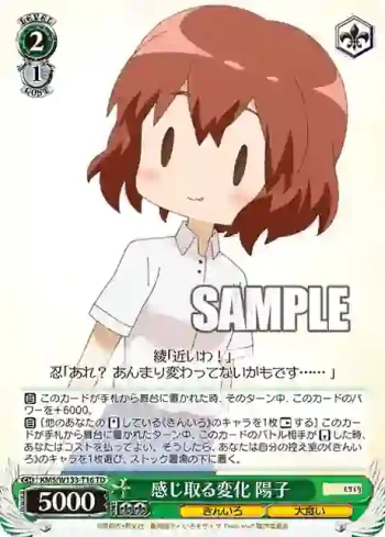 KMS/W133-T16 TD 感じ取る変化 陽子