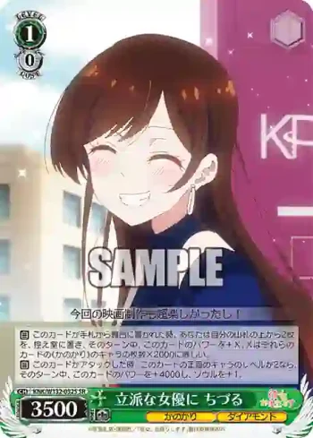 KNK/W132-032S SR 立派な女優に ちづる