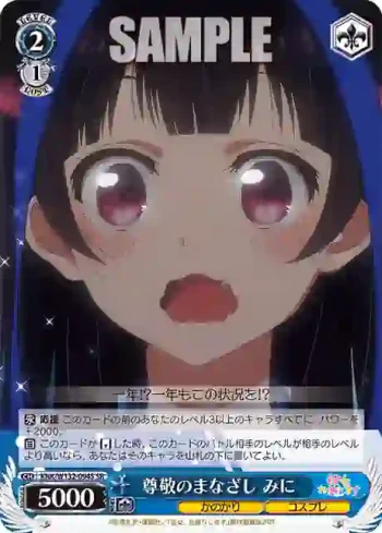KNK/W132-094S SR 尊敬のまなざし みに
