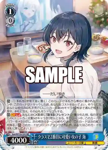 Scn/W123-101 RR クラスで2番目に可愛い女の子 海