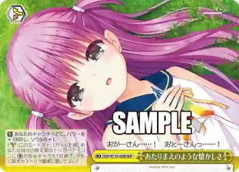 SMP/W130-029R RRR あたりまえのような懐かしさ