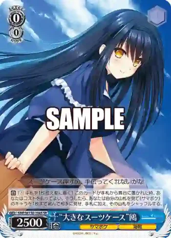 SMP/W130-104S SR “大きなスーツケース”鴎